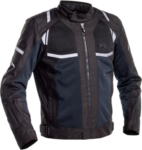 Richa Airstorm impermeabile Moto Tessile Giacca, nero, S