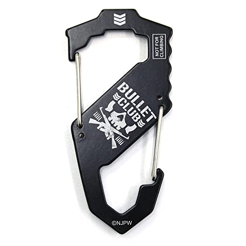 コスパ 新日本プロレスリング BULLET CLUB カラビナ S型 約9.4×4.5cmのサムネイル