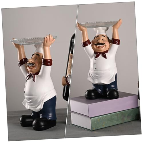 Idée cadeau originale : ornement de bureau en résine chef sculpture décorative