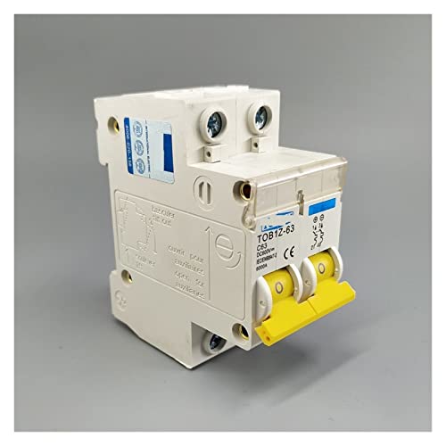 Disjoncteur MCB DC 600V 2P 10A pour protection de panneau solaire photovoltaïque