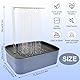 KUWUNG Vogeldusche Wellensittich, Vogel Badewanne, Vogelduschkabine automatische Vogelbadewanne - Automatischer, Betriebene Lovebirds Bath Fountain Pet Cage Accessoires Für Innenbad