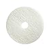 Boss Cleaning Equipment B200601 White Polish Pad, 19"