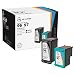 LD Remanufactured Ink Cartridge Replacements for HP 96 & HP 97 (1 Black, 1 Color, 2-Pack)