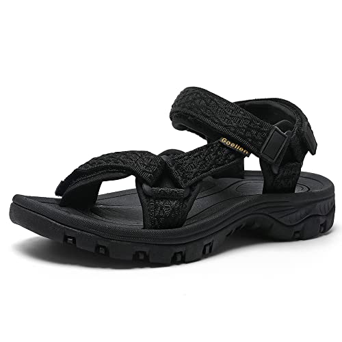 Image of Women's Hiking Sport Sandals Water Outdoor Athletic Shoes With Arch Support Adjustable Velcro Beach Shoes