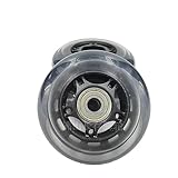 Ruedas 4 Pcs/Lot Silent Caster 2.5/3inch Single Wheel/Diameter Size 50/65/75mm&Skate/Skateboard Wheel(3 inch-75mm)