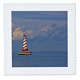 Square dimensions (in inches): 6 L x 6 W, image dimensions (in inches): 4 L x 4 W 100% poloyester; image is soft to touch. Made in USA Edges have pinking shear cut Image will not fade with washing. Image not a transfer, part of material