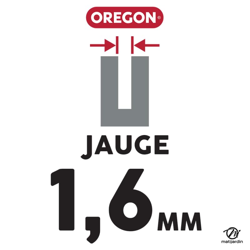 Matijardin - Guide tronçonneuse Oregon 183SFHD025 Advance Cut 45 cm