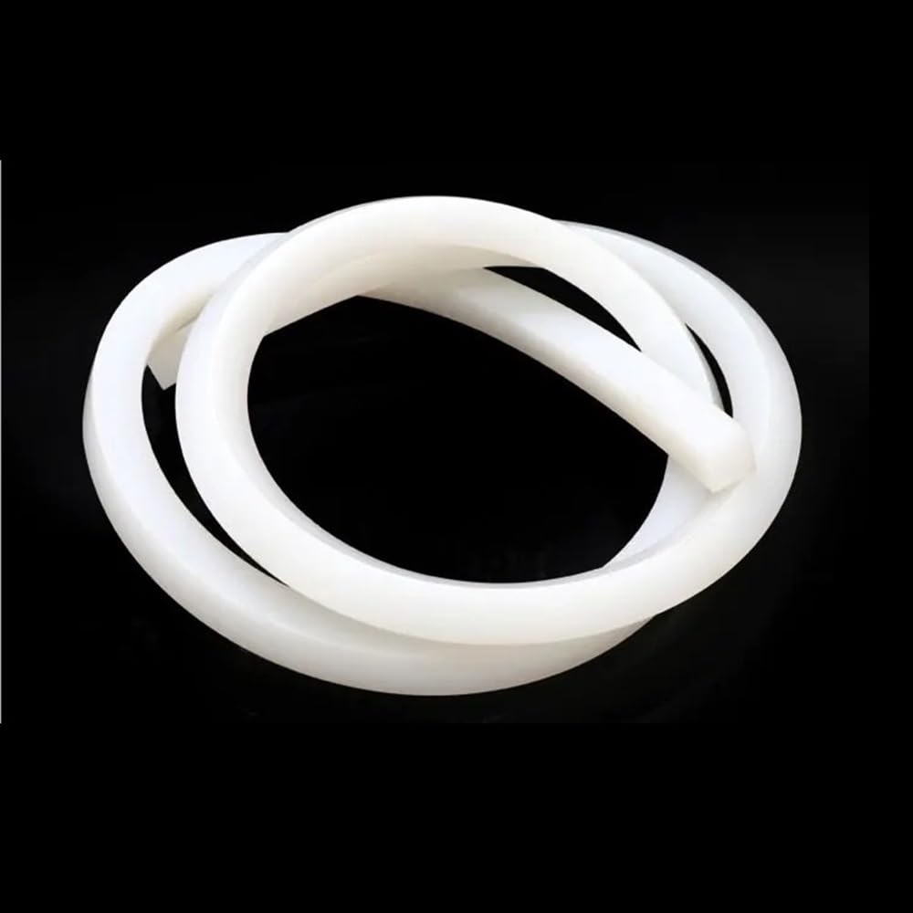 Anyaciy One Color Sponge Sealing Strip 1M Solid Silicone Rubber Sealing Strip, Thickness 5-30Mm Weather Stripping, Air Conditioner Window Seal 1 Piece