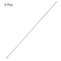 Vista 87 de uxcell Varilla redonda sólida de acero inoxidable 304 de 0.197 in x 5.906 in para manualidades de bricolaje - 10 piezas