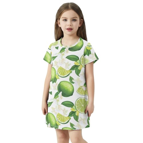Vestidos para niñas de verano en algodón para tardes de parque y playa 2