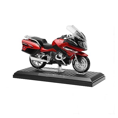 Modelo motocicleta BMW R1250 RT 1:12 rojo metal