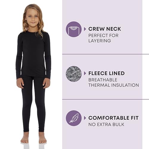 Rocky 84BKXL Thermal Underwear For Girls (Long Johns Thermals Set) Shirt & Pants thumb #1