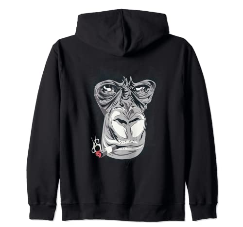 Monkey Monkeyzilla Ape Giant King Gorilla Gifts Sudadera con Capucha