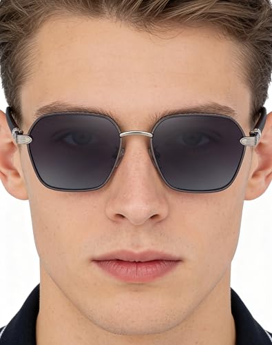 Image of Classic Men's Sunglasses Fashion with Wooden Frame Shades UV Protection Lens(2A670)