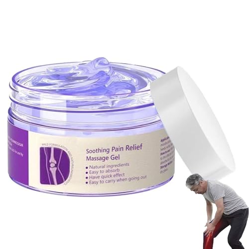 Krea-in Joint Relief Purple Gel - Joint Care Gel - Soothing Massage Cream - Massage Muscle,Suitable for Joint Pain Throughout The Body, Soothes Knees, Lumbar, Neck, Hands, and Feet