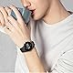 TRUMiRR Armband Ersatz für Fossil Herren Gen 6 44mm/Gen 5+ 5E Carlyle Armband, 22mm Mesh Gewebt Edelstahl Uhrenarmband Metall Armband für Fossil Herren Gen 5 Carlyle/Damen Gen 5 Julianna