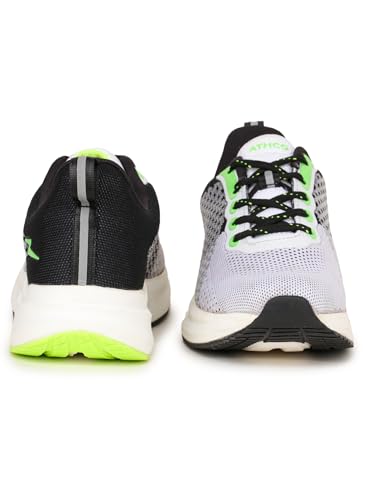 Image of Mens Running Shoes for Man Comfortable Men's Sports Shoes with Memory Foam Cushioned Insole Sports Shoes for Men Running Walking Lightweight Gym Shoe for Men Comfortable Stylish & Casual Walking ATHCO Shoe for Man Anti Slip Gym Footwear