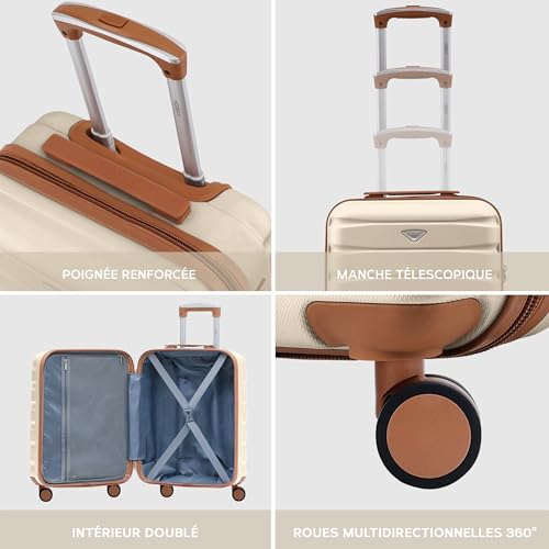 Maleta ligera de cabina 55x40x23cm para maximizar espacio 7