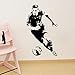 Utopiashi Lionel Messi à Barcelone pour Le Mur de Papier Autocollant de Football Soccer Barca d'argent