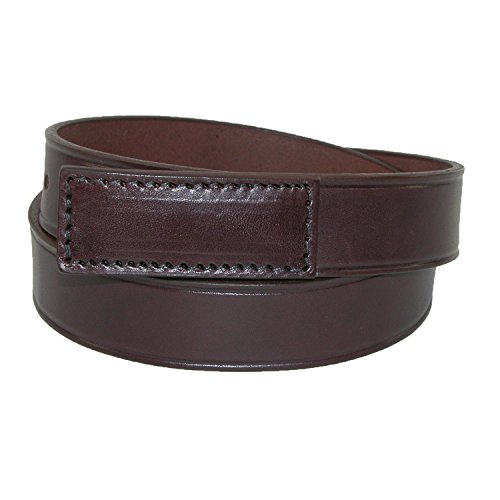 Boston Leather Men's Leather Movers & Mechanics No Scratch Work Belt, Small (28-32), Brown