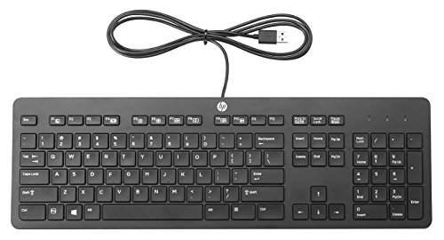 Clavier et souris HP Slim USB France pour bureau épuré