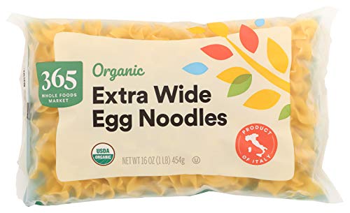 365 by Whole Foods Market, Noodle Egg Extra Wide Organic, 16 Ounce