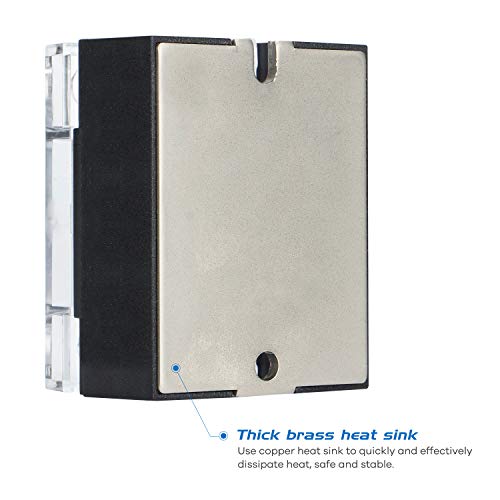 CG Solid State Relay SSR-100DA DC to AC Input 3-32VDC to Output 24-480VAC 100A Single Phase Plastic Cover… by CGELE - Image 6