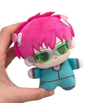 Amazon.co.jp: 斉木楠雄 ぬいぐるみ 人形 髪飾り メガネ なし