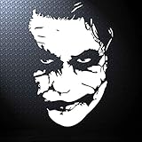 SAEEKO Exquisite car Stickers Personalized Car Car Decal Joker Accessories for Cars and Motorcycles Vinyl Sticker Funny Decals 20X15cm Funny Stickers (Color : Black)