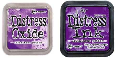 Ranger Ink - Tim Holtz - Distress Oxide Ink Pad & Distress Ink Pad Set - Villainous Potion PreOrder