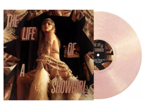 Album Art for The Life of a Showgirl - Pink Shimmer Exclusive w/ Alternate Cover Art & Poster by Taylor Swift