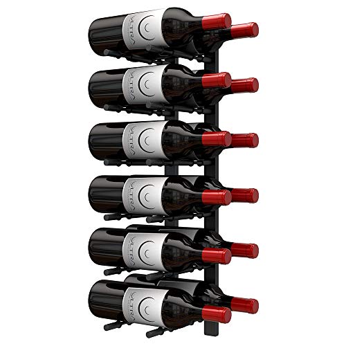Ultra Wine Racks Wall Mounted Label-Out Wine Racks (2 Feet