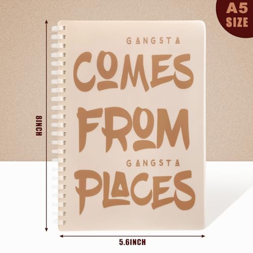 Carnet à spirales A5 idéal pour prendre des notes à l'école - 2