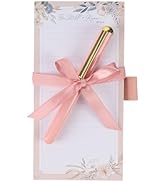 Christian Art Gifts Compact Magnetic Refrigerator Notepad & Ballpoint Pen Set for Women: Be Still...