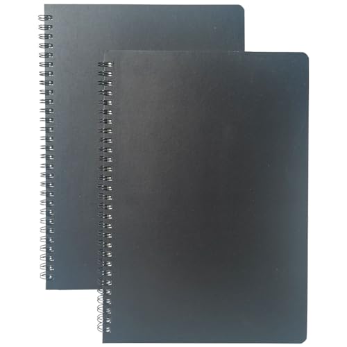 Carnet de croquis papier vierge contre le manque d'espace grand carnet à spirales x2
