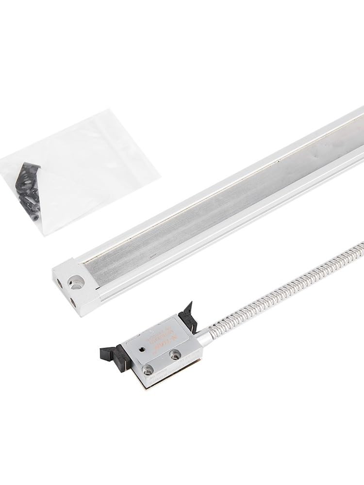 EDEDE Linearencoder, Hochpräziser magnetischer Kopfsensor, magnetische Skala, Wiederholgenauigkeit ± 5 μm/m, TTL-Magnetband for große Fräsdrehmaschinen(MCR500AS Reader)