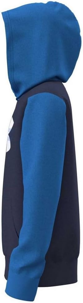 Under Armour boys Rival Fleece Colorblock Graphic Hoodie (Big Kids) - Image 4