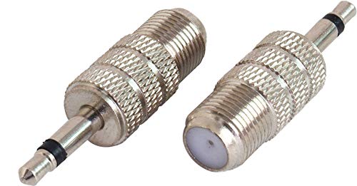 �I�[�f�B�I�t�@�� 3.5mm 2�� �~�j�v���O �I�X - F�^ ���X �ϊ��R�l�N�^ 2�_�Z�b�g