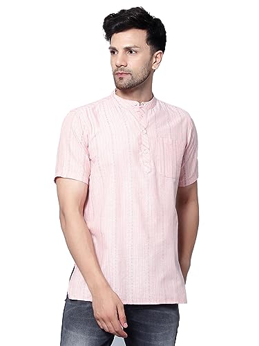Image of Chikan Men's Cotton Regular Kurta