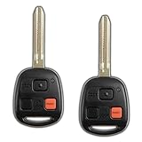KeylessOption Keyless Entry Remote Control Car Key Fob Replacement for HYQ1512V 4C (Pack of 2)