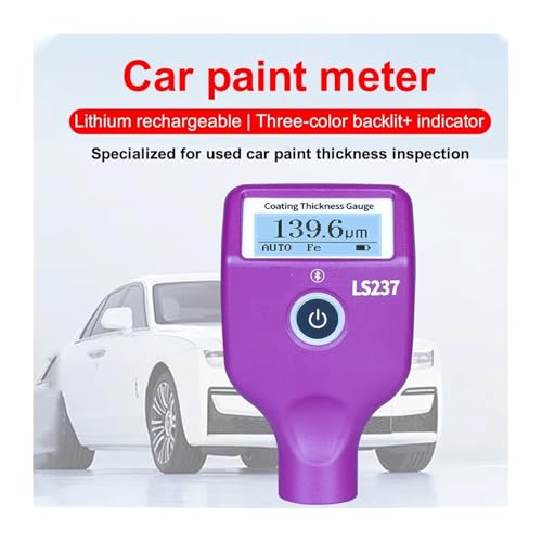 Medidor de espesor de pintura para autos miniatura 2
