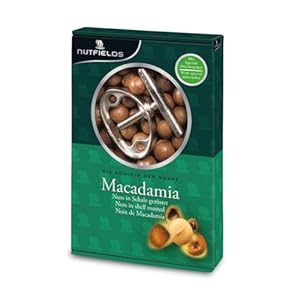 Nutfields Macadamia in Schale | geröstet | mit Knacker | 500g