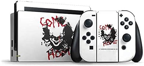 Skinit Decal Gaming Skin Compatible with Nintendo Switch Bundle - Officially Licensed Warner Bros IT Volume 2 It Come Home Design