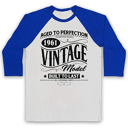 T-Shirt 3/4 Manches Look Casual Vintage Model 1961 au Quotidien