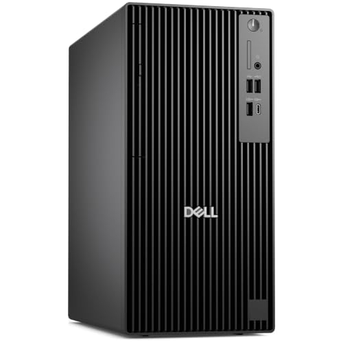 Image of Dell Pro Tower Plus Desktop, Intel 14-Core Ultra 5 235, 16GB DDR5 RAM, 512GB PCIe SSD, Windows 11 Pro