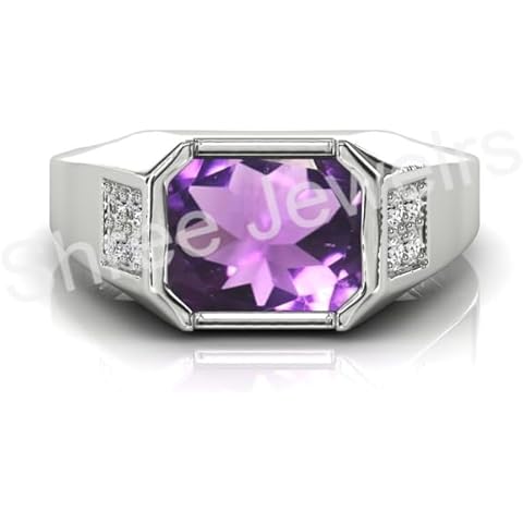 Bague en améthyste naturelle Shree Jewelrs Cover