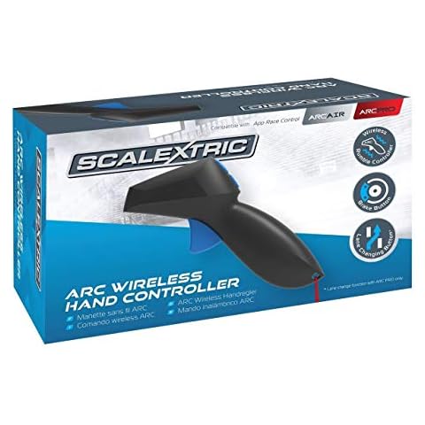 Scalextric C8438 ARC Air/Pro Wireless Hand Controller, Black Cover