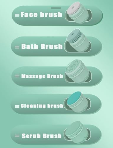 Generic ELECTRIC BODY BRUSH BACK CLEANER For Shower, Automatic Rotating Exfoliating Massage Bath Brush thumb #4