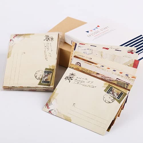 12 Pcs/Lot 12 Designs Vintage Kraft Paper Envelope Cute Mini Envelopes Vintage European Style For Card Scrapbooking Gift #TOP1