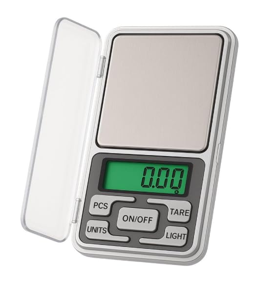 Digital Pocket Weighing Scale, 200g Capacity with 0.01g Precision | Auto Calibration & Tare Function | Jewellery, Kitchen, Lab Use | 2 AA Batteries Included. For Domestic use only-picture-36